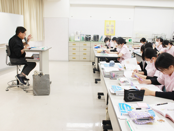 講師の先生へのご挨拶！